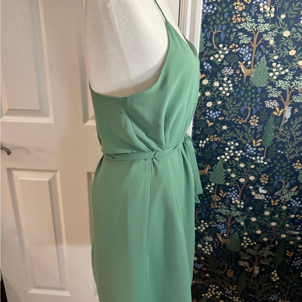 Naked Zebra Teal Mini Dress​ - Picture 3 of 5